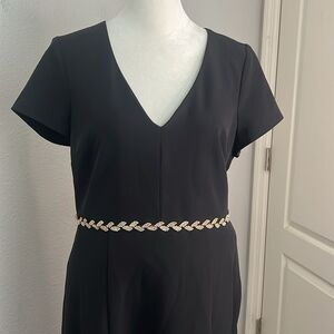 Show Me Your Mumu Black Sequin Belt Dress Size XL